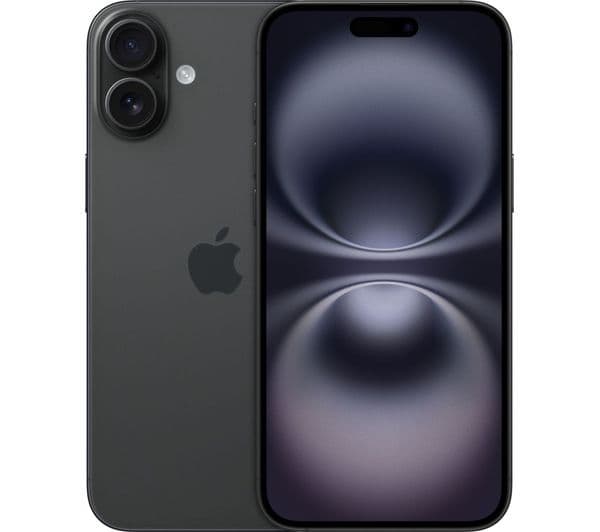 APPLE iPhone 16 Plus - 128 GB, Black - Image 1