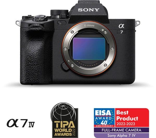 Sony a7 IV Mirrorless Camera Black - Image 2