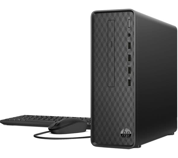 HP Slim S01-pF2011na Desktop PC - Intel® Core™ i5, 256 GB SSD, Black