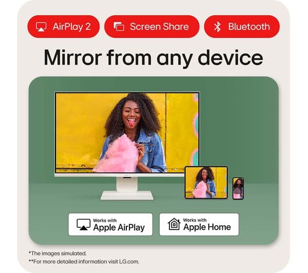 LG 32SR83U-W 31.5" 4K Monitor White - Image 4