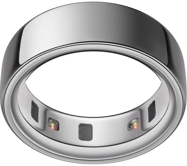 Oura Ring 4 Smart Ring Size 13 Sleep Heart Rate and Fitness Tracker - Silver