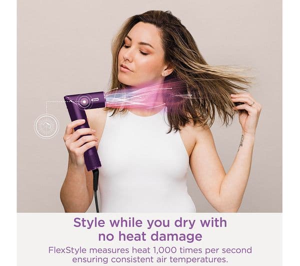 SHARK FlexStyle HD432VPUK Limited Edition 4-in-1 Air Styler & Hair Dryer - Violet Purple - Image 4