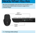 HP 720 Wireless Keyboard & Mouse Set Black thumbnail 5
