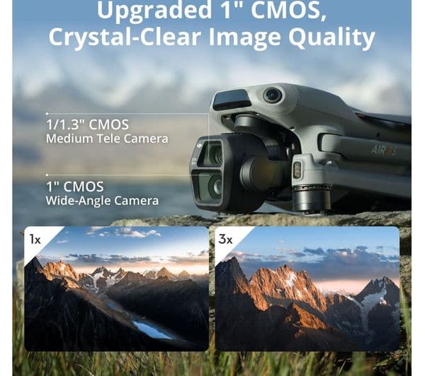 DJI Air 3S Fly More Combo Drone Grey - Image 2