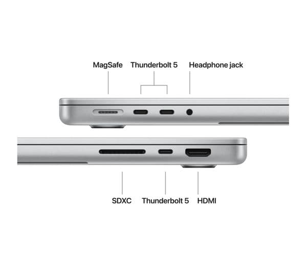 APPLE MacBook Pro 14" (2026) - M5 Pro, 2 TB SSD, RAM 24 GB, Silver - Image 8