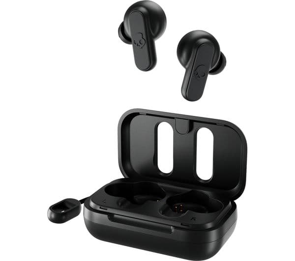 SKULLCANDY Dime S2DMW-P740 True Wireless Bluetooth Earbuds - True Black