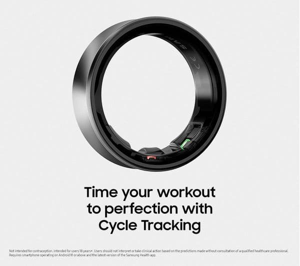 Samsung Galaxy Ring Titanium Silver Size 6 - Image 4
