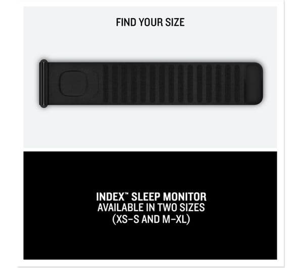 Garmin Sleep Monitoring Band Upper-Arm S/M Black - Image 4