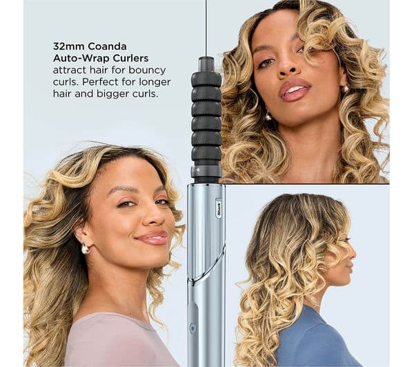 Shark HD476WHUK FlexStyle Air Styler Glacial Blue - Image 4