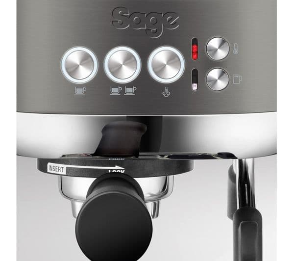 SAGE the Bambino Plus SES500 Coffee Machine - Black Stainless Steel - Image 3