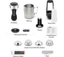 SAGE the Bambino Plus SES500 Coffee Machine - Black Stainless Steel thumbnail 6