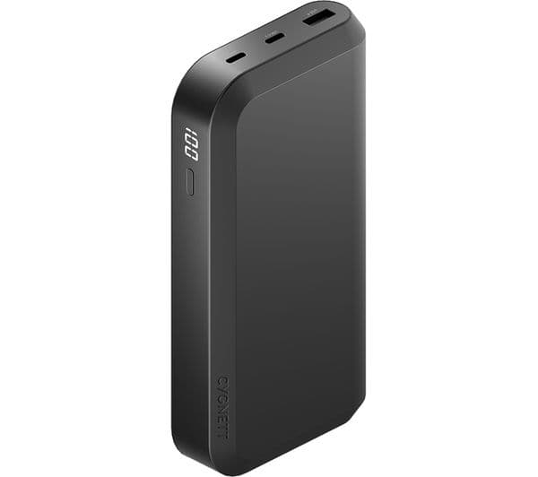 CYGNETT ChargeUp Pro Series 20K Portable Power Bank - Black - Image 1