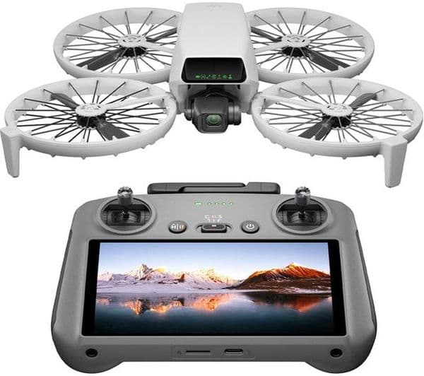 DJI Flip Drone with RC 2 Remote Controller Grey - Image 1