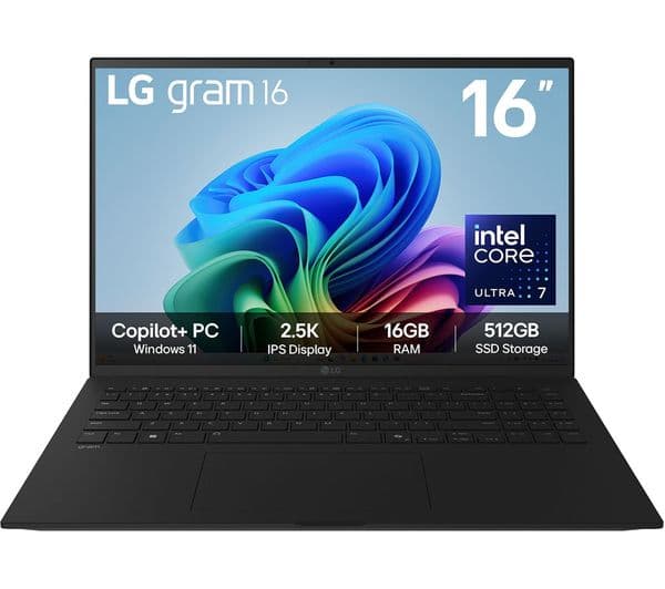 LG gram 16 16Z90TL-G.AU75A1 Intel Core Ultra 7 512GB Black