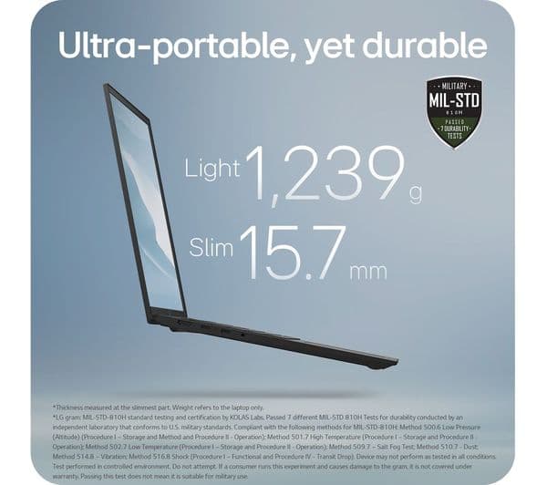 LG gram 16 16Z90TL-G.AU75A1 Intel Core Ultra 7 512GB Black - Image 6