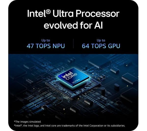 LG gram 16 16Z90TL-G.AU75A1 Intel Core Ultra 7 512GB Black - Image 9