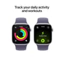 Apple Watch Series 11 Smartwatch 42mm Silver Aluminium Purple Fog Sport Band S/M thumbnail 4