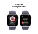 Apple Watch Series 11 Smartwatch 42mm Silver Aluminium Purple Fog Sport Band S/M thumbnail 6