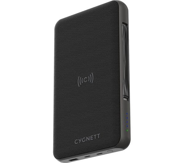 CYGNETT ChargeUp Edge+ Portable Power Bank - Black - Image 1