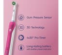 Oral-B CrossAction Pro 1 680 Electric Toothbrush Pink thumbnail 7