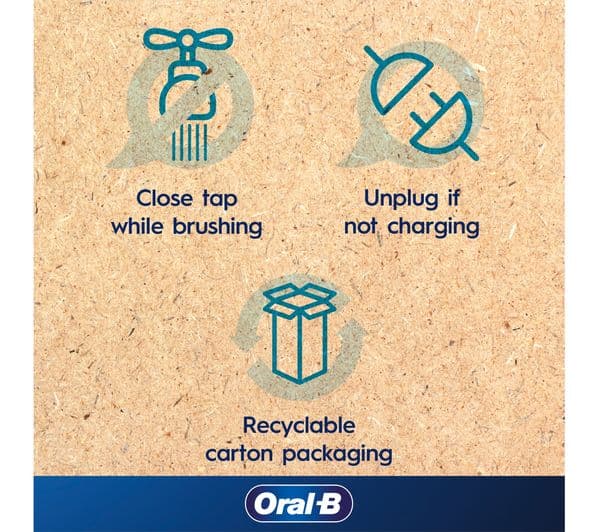 Oral-B CrossAction Pro 1 680 Electric Toothbrush Pink - Image 9