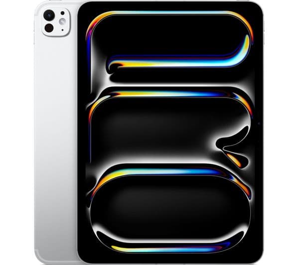 APPLE 11" iPad Pro Cellular (2025) - 256 GB, Silver - Image 1