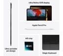 APPLE 11" iPad Pro Cellular (2025) - 256 GB, Silver thumbnail 8