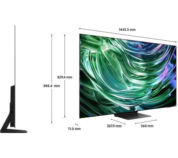 Samsung 65" QE65S90DATXXU 4K OLED TV - Image 2