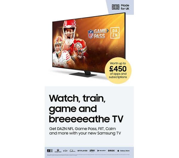 Samsung 65" QE65S90DATXXU 4K OLED TV - Image 4