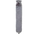 AROMA HOME Faux Fur Long Hot Water Bottle - Grey thumbnail 1
