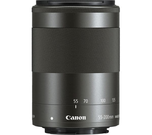CANON EF-M 55-200 mm f/4.5-6.3 IS STM Telephoto Zoom Lens - Image 2
