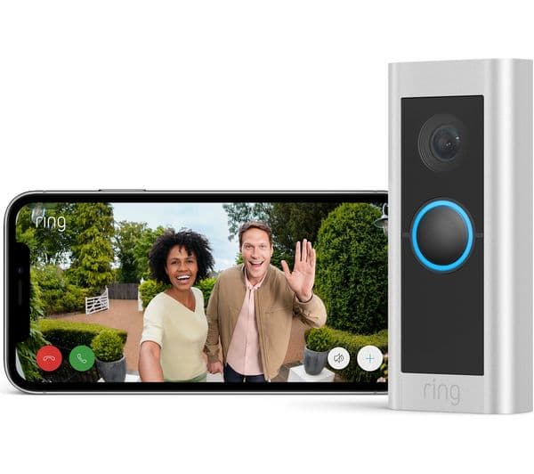 Ring Video Doorbell Pro 2 Hardwired Smart Doorbell 1536p HD Head-to-Toe Video Colour Night Vision Two-Way Talk - Image 6