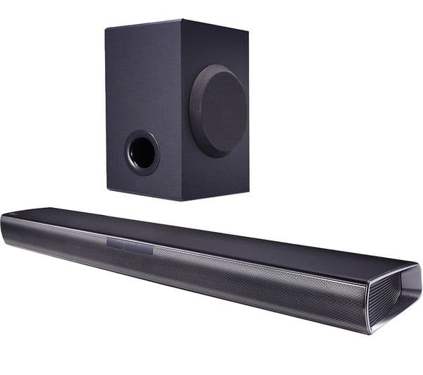 LG SQC1 2.1 Soundbar Black