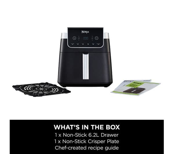 Ninja Max Pro AF180UK Air Fryer Black - Image 3