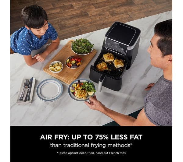 Ninja Max Pro AF180UK Air Fryer Black - Image 7
