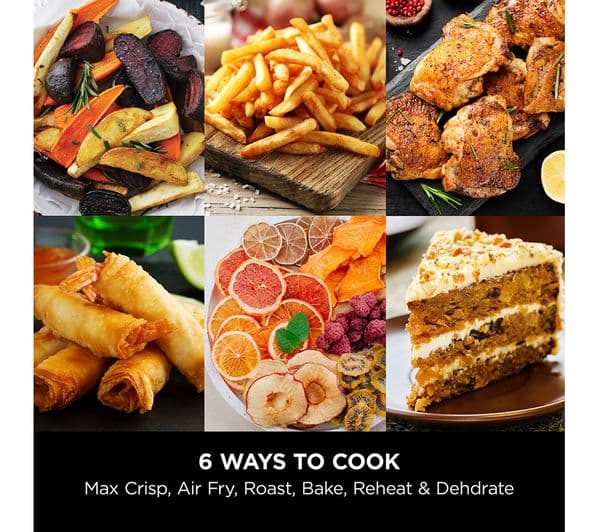 Ninja Max Pro AF180UK Air Fryer Black - Image 8