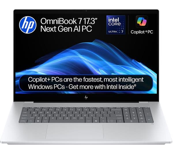 HP OmniBook 7 Touchscreen Intel Core Ultra 7 32GB 1TB Silver - Image 1