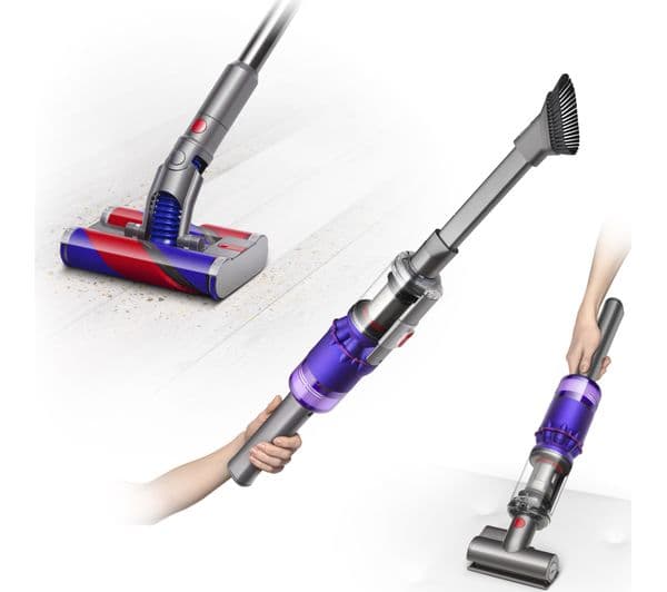 DYSON Omni-glide Cordless Vacuum Cleaner - Purple & Nickel - Image 3
