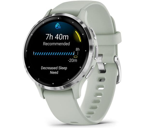 Garmin Venu 3S Smartwatch 41mm Silver & Sage Grey - Image 10