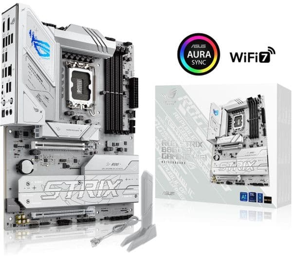 ASUS ROG STRIX B860-A WiFi Motherboard White - Image 4