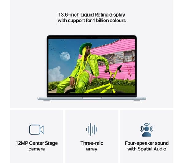 Apple MacBook Air 13.6 M5 16GB 1TB Silver - Image 5