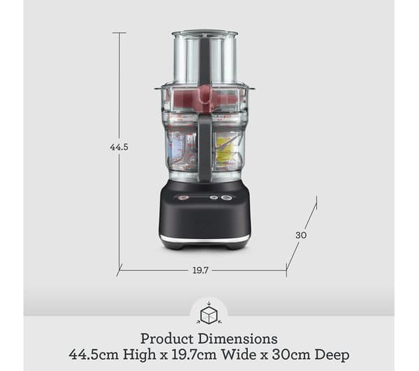Sage The Paradice 9 SFP638BTR2GUK1 Food Processor Black Truffle - Image 8