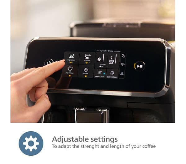 Philips Series 2200 EP2220/10 Bean to Cup Coffee Machine Black - Image 7