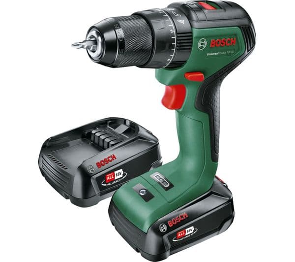 BOSCH UniversalImpact 18V-60 Cordless Combi Drill with 2 Batteries - Image 3
