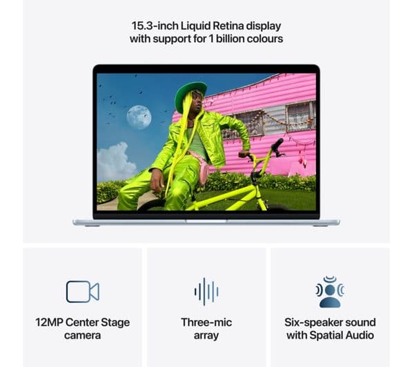 Apple MacBook Air 15" M5 16GB 512GB Sky Blue - Image 5