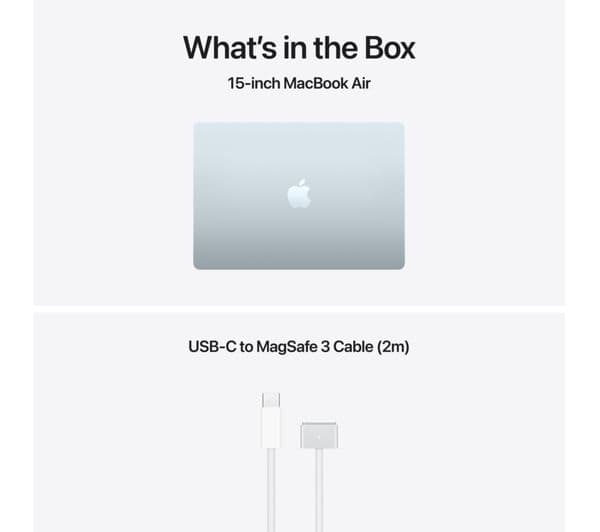 Apple MacBook Air 15" M5 16GB 512GB Sky Blue - Image 9