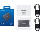 SAMSUNG T7 Portable External SSD - 4 TB, Grey thumbnail 4