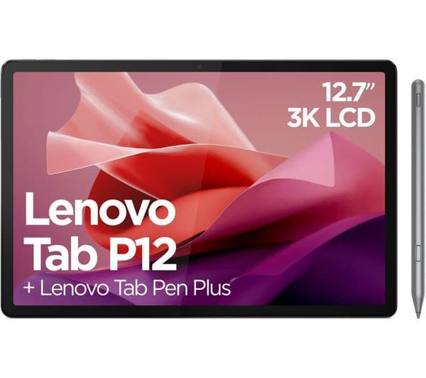 Lenovo Tab P12 12.7" 8GB RAM 128GB Storm Grey (with Sleeve) - Image 3