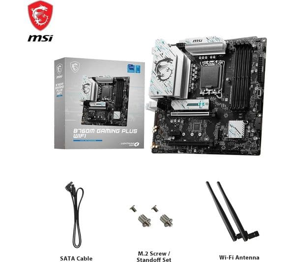 MSI B760M Gaming Plus WiFi Motherboard - Image 2