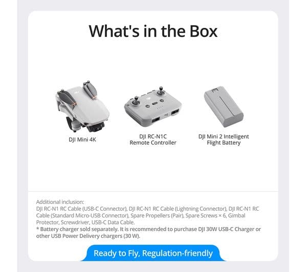 DJI Mini 4K Drone Grey - Image 2